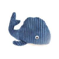 ODM Soft Fluffy Fabric Navy blue Animal  Nautical decor