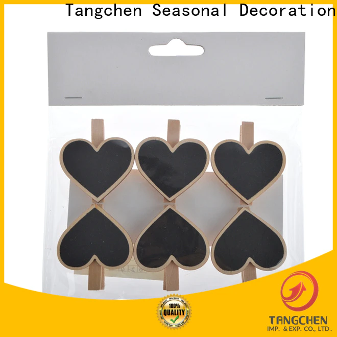 Tangchen Wholesale mini pegs factory for holiday decoration