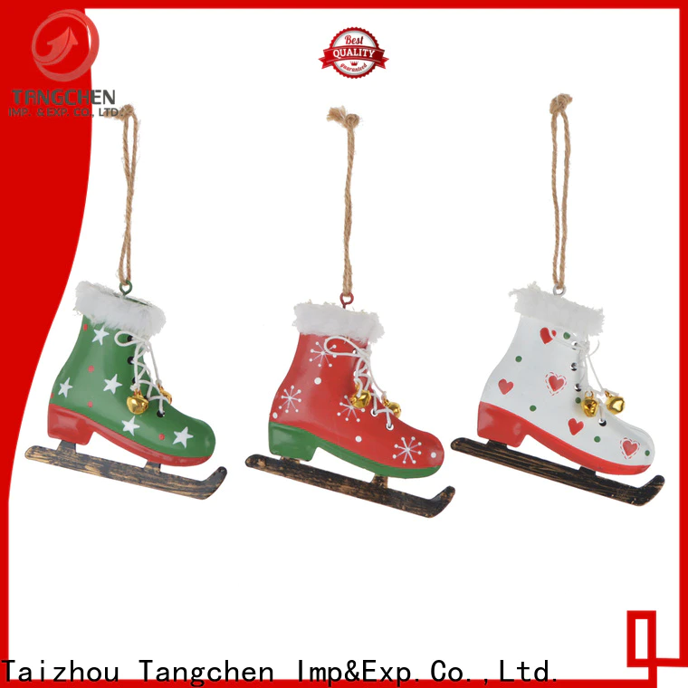 Tangchen acorn mental christmas bell ornament manufacturers for home