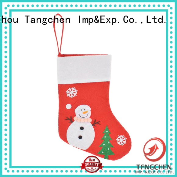 High-quality monogrammed christmas stockings gift for business for holiday decoration