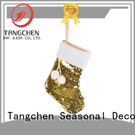Tangchen Custom unique christmas stockings for business for holiday decoration