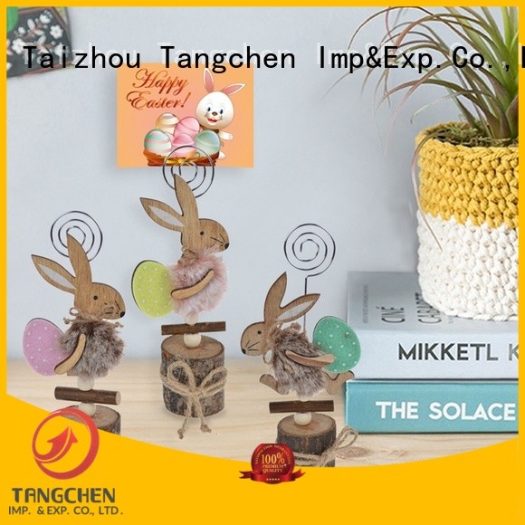 Tangchen stand easter note holder manufacturers for christmas
