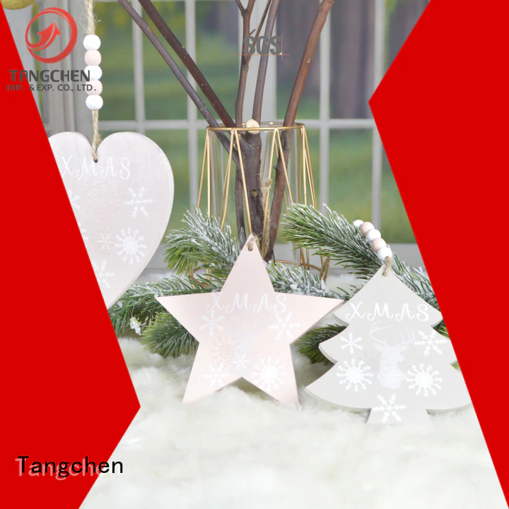 Tangchen Latest wooden christmas tree manufacturers for home decoration