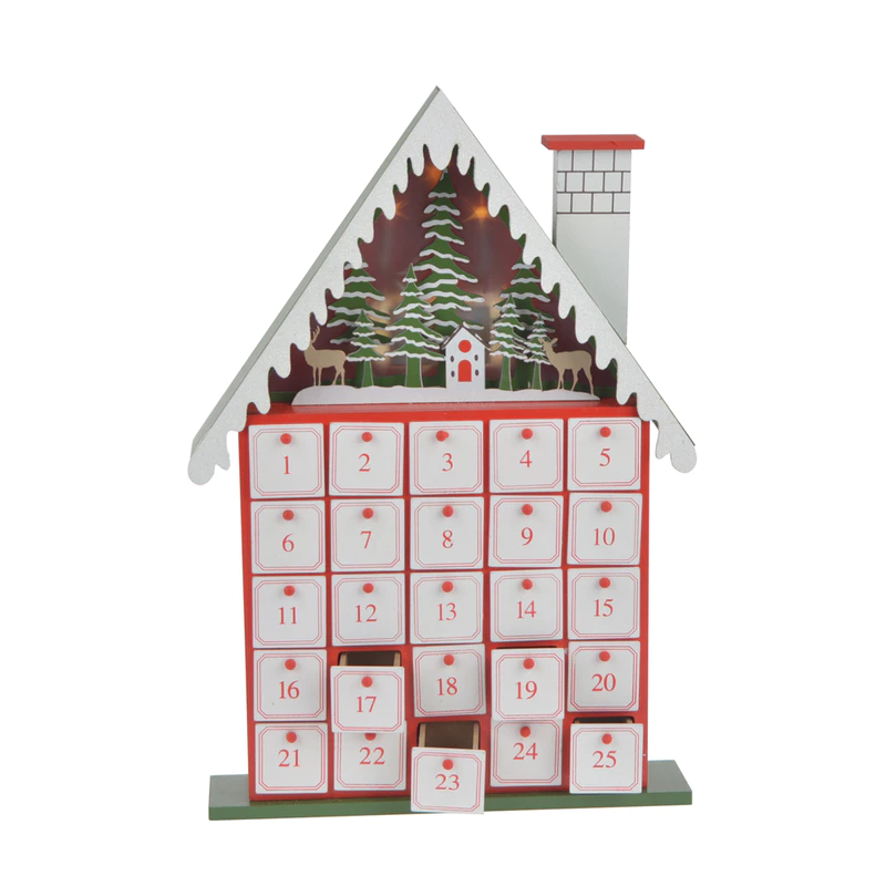 Tangchen blocks wooden countdown calendar manufacturers for christmas