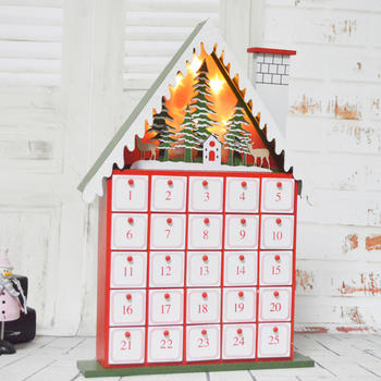Led Light Up House Christmas Advent Calendar