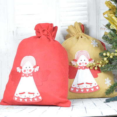 Santa Sack Christmas Xmas Bag Stocking Treats Gifts