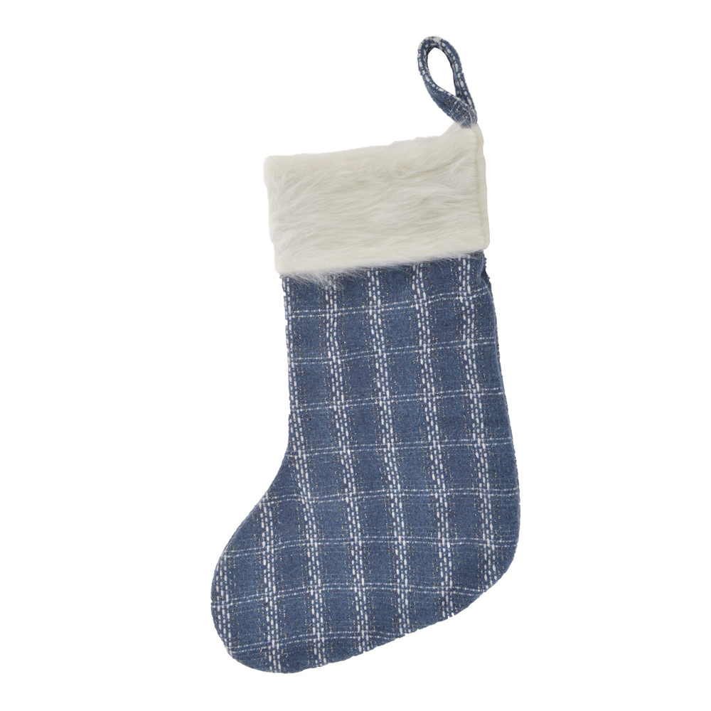 Fabric Christmas Stockings For Home Decoration