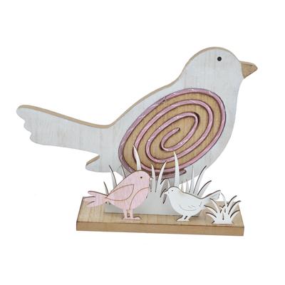 Customize size wooden bird for spring home decoration