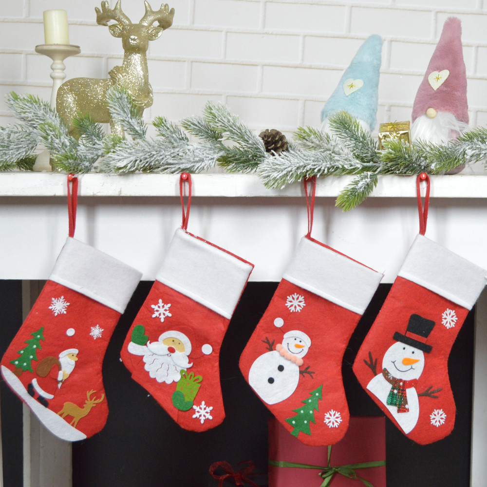 Personalized Xmas Stockings Lovely Santa Christmas Stocking