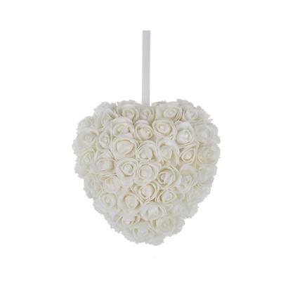 Fabric material wedding party decoration heart hanging