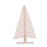 Wooden Christmas tree shaped tabletop decoration