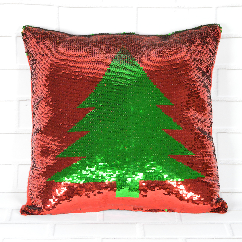 Christmas tree pattern with double-sided sequins Christmas gifts Christmas home decorations
