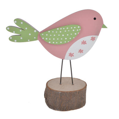 Wholesale Wooden Easter spring bird desktop decoration