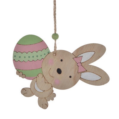 home decoration for sale children favorite gift wooden rabbit carrot design
