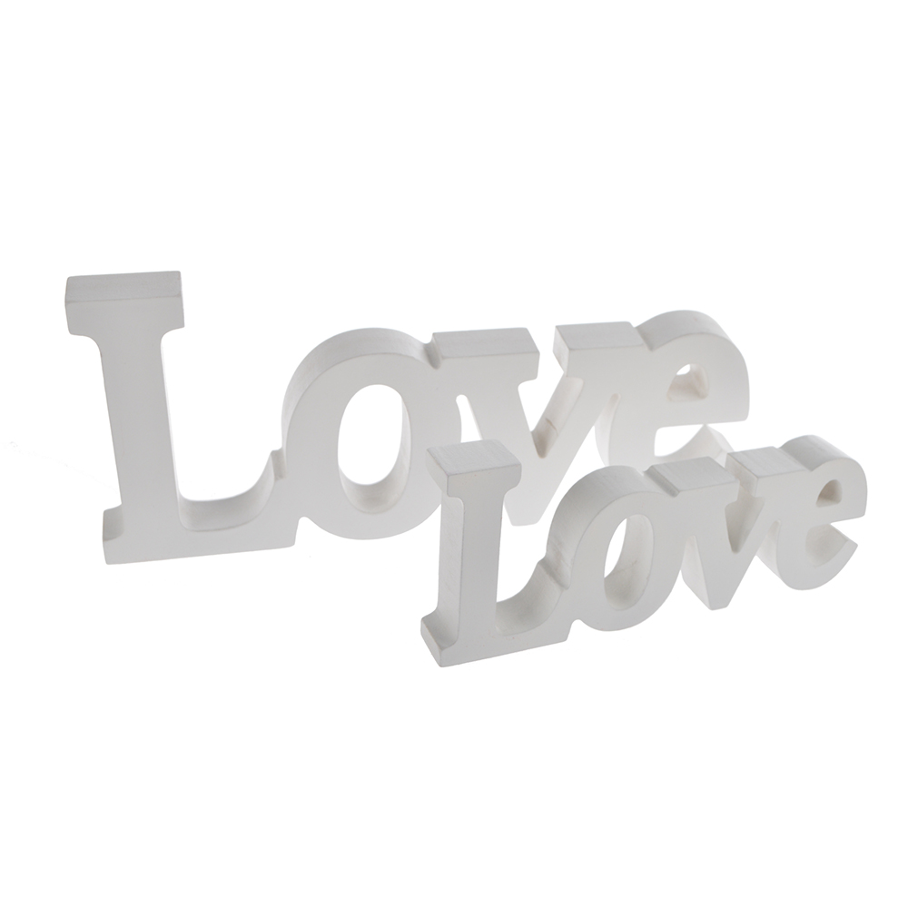 Wooden Love logo Letters Wedding Personalized Table wedding decoration