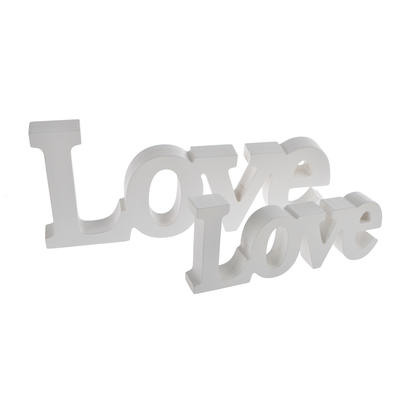 Wooden Love logo Letters Wedding Personalized Table wedding decoration