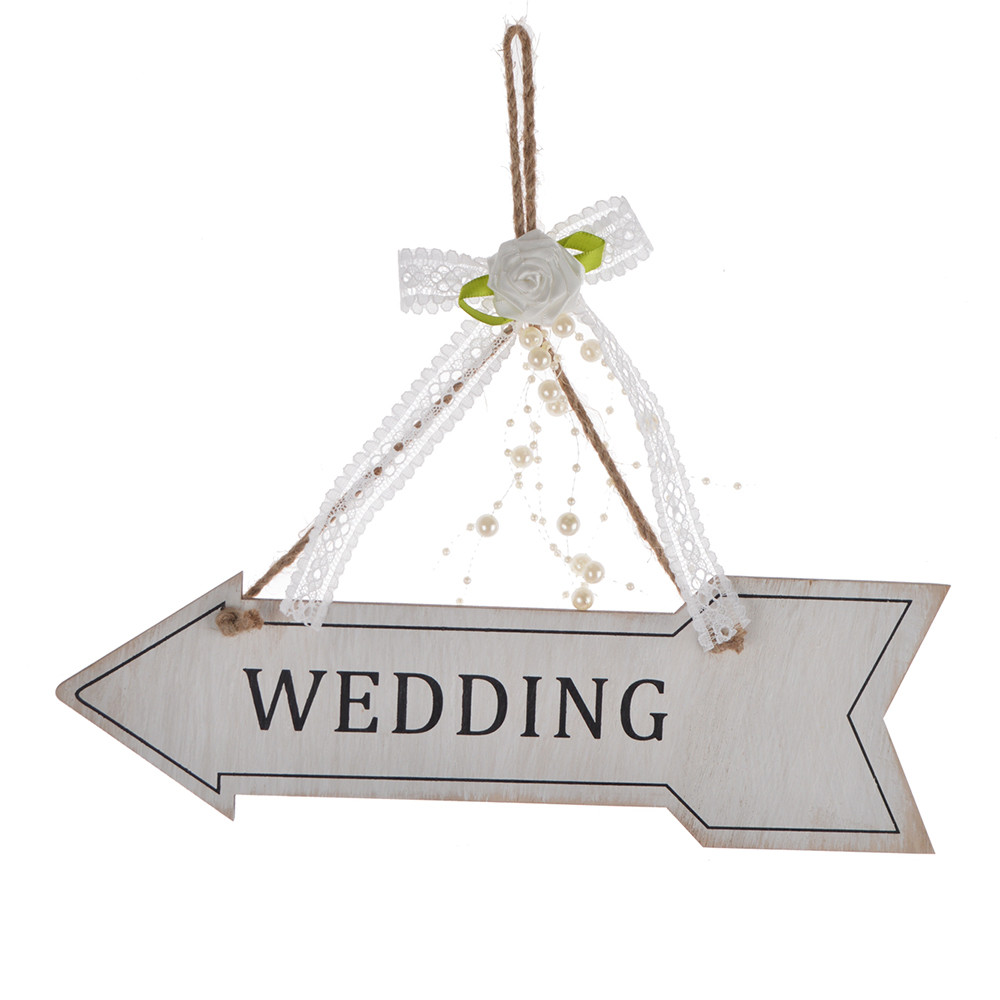 customizes Wooden Wedding welcome arrow, Engraved wooden sign