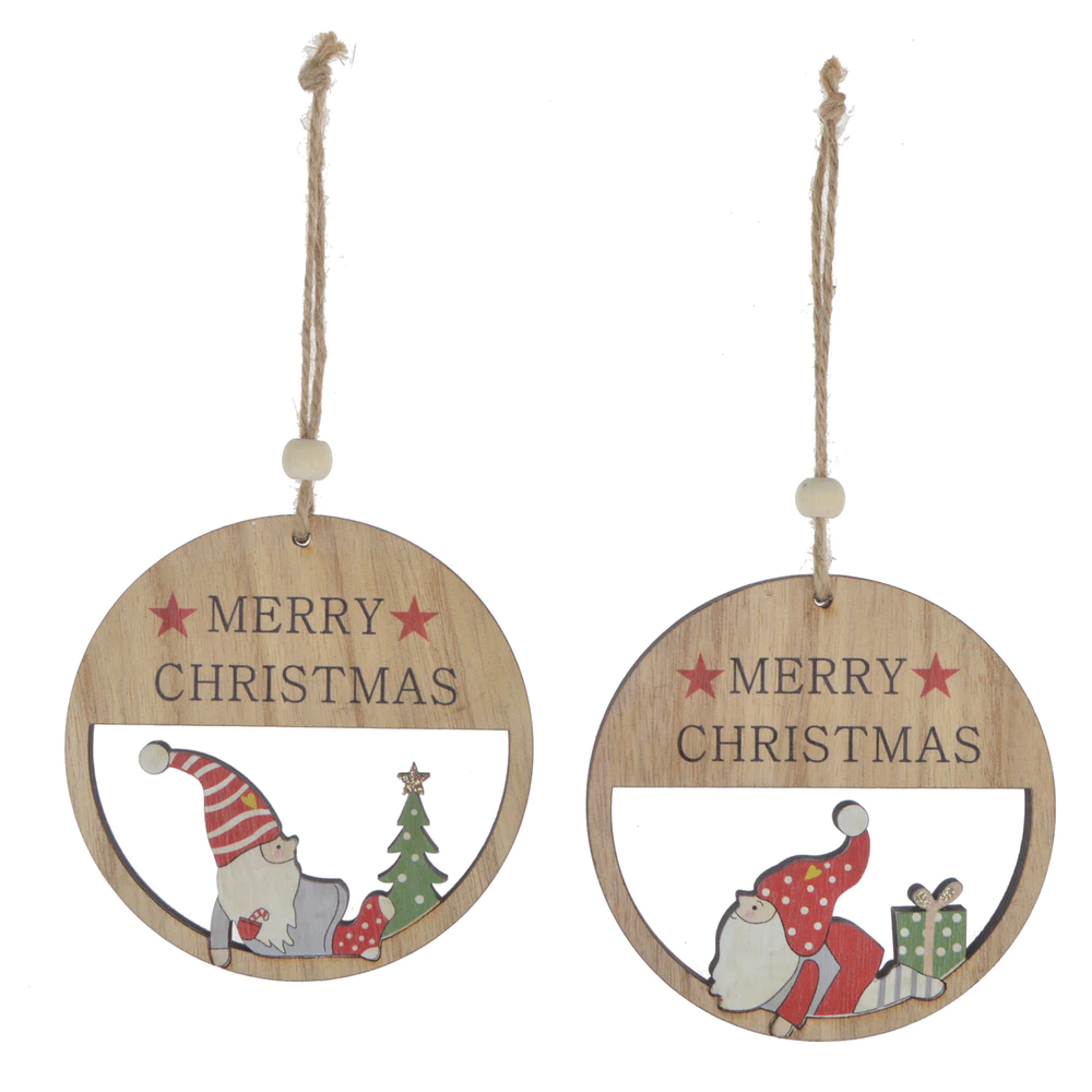 Factory New product Santa Wooden ornaments Personalized gifts Christmas Decoration Gifts Family Gifts Holiday Decoration