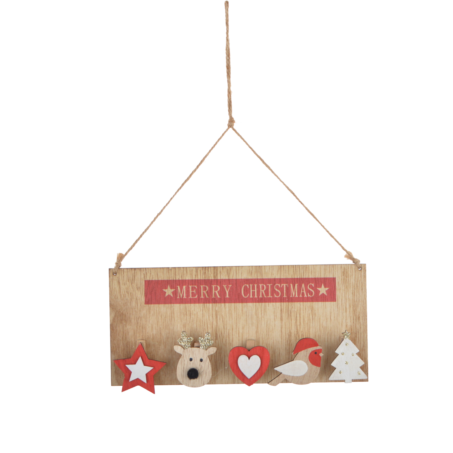 door welcome merry christmas sign wooden  hanger