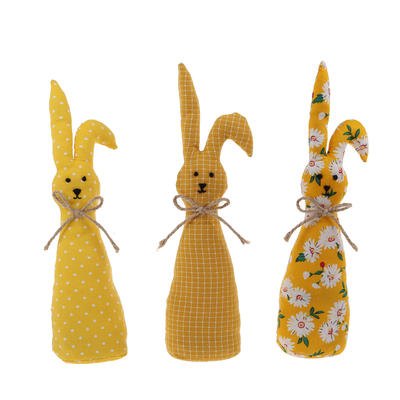 best ornament fabric Easter rabbit decor sale bunny table decoration items