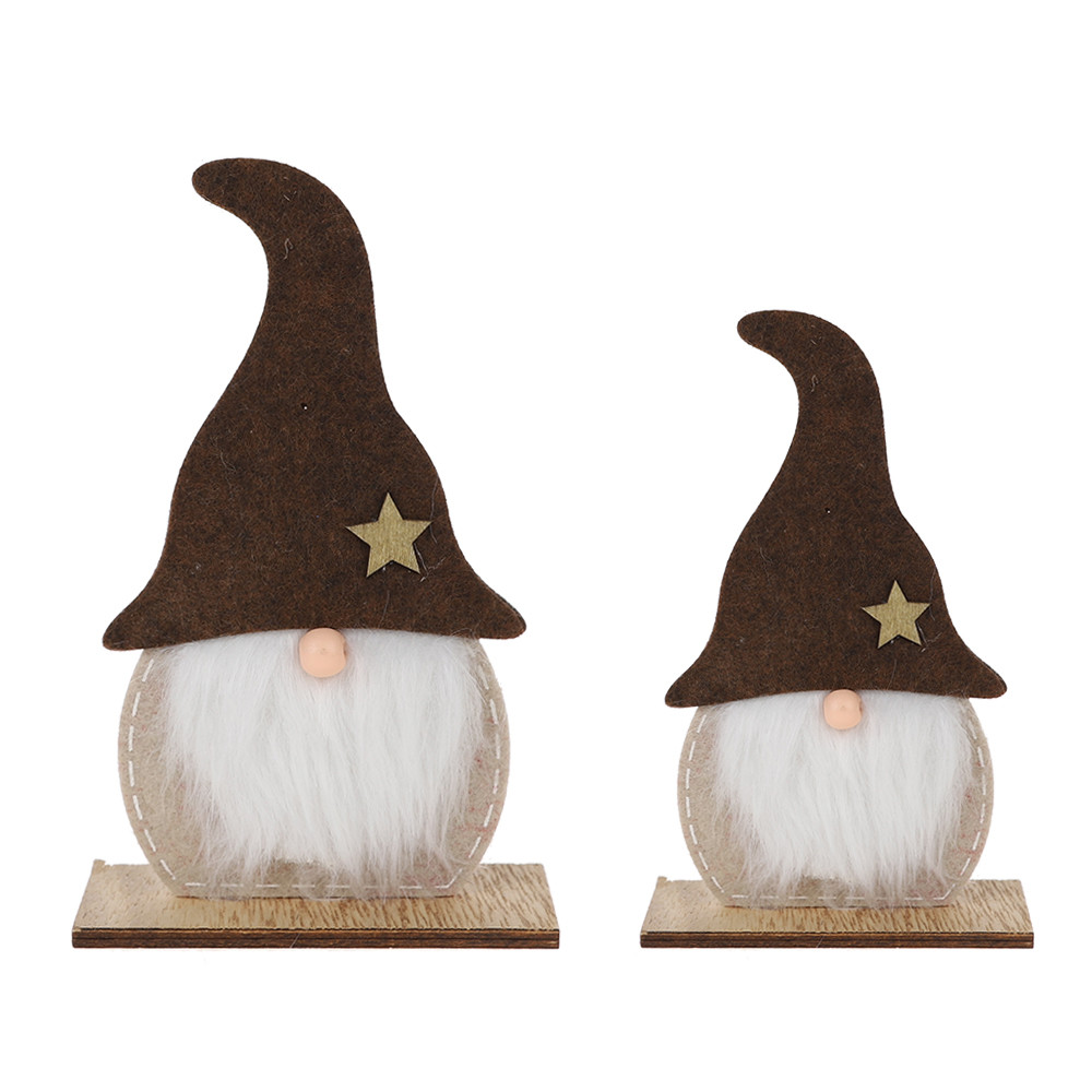 Christmas Wooden decoration Santa Claus custom size crafts office table ornaments window decor