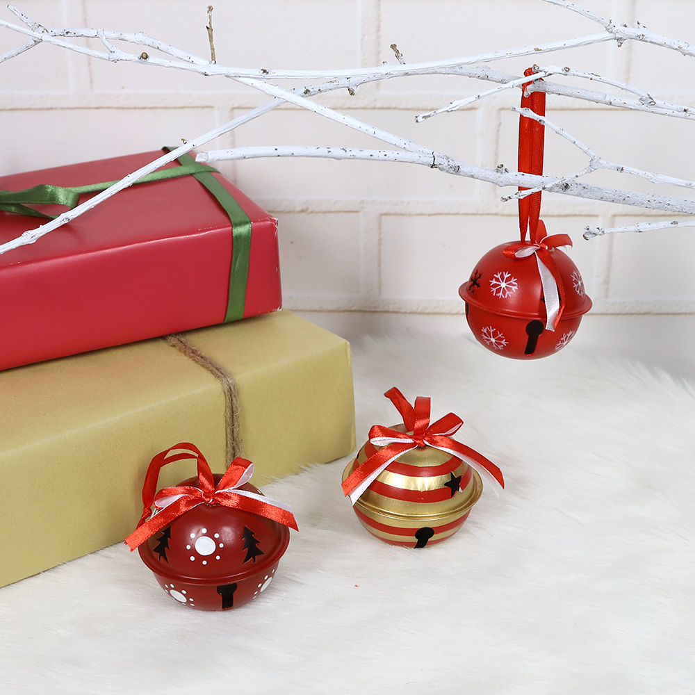 factory wholesale Christmas hanging bells Christmas tree hanging
