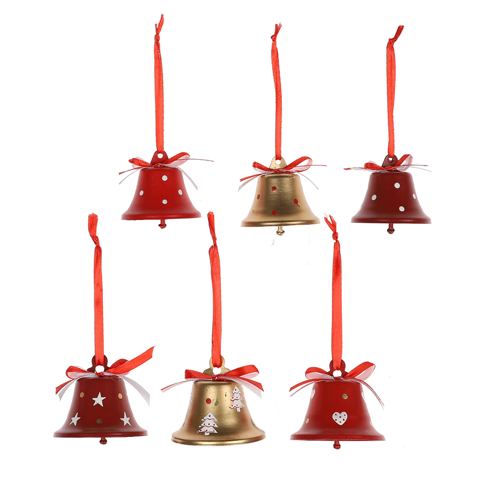 2020 Wholesale Metal Christmas Jingle Bells Large Bells For Xmas Christmas Party Home Decors