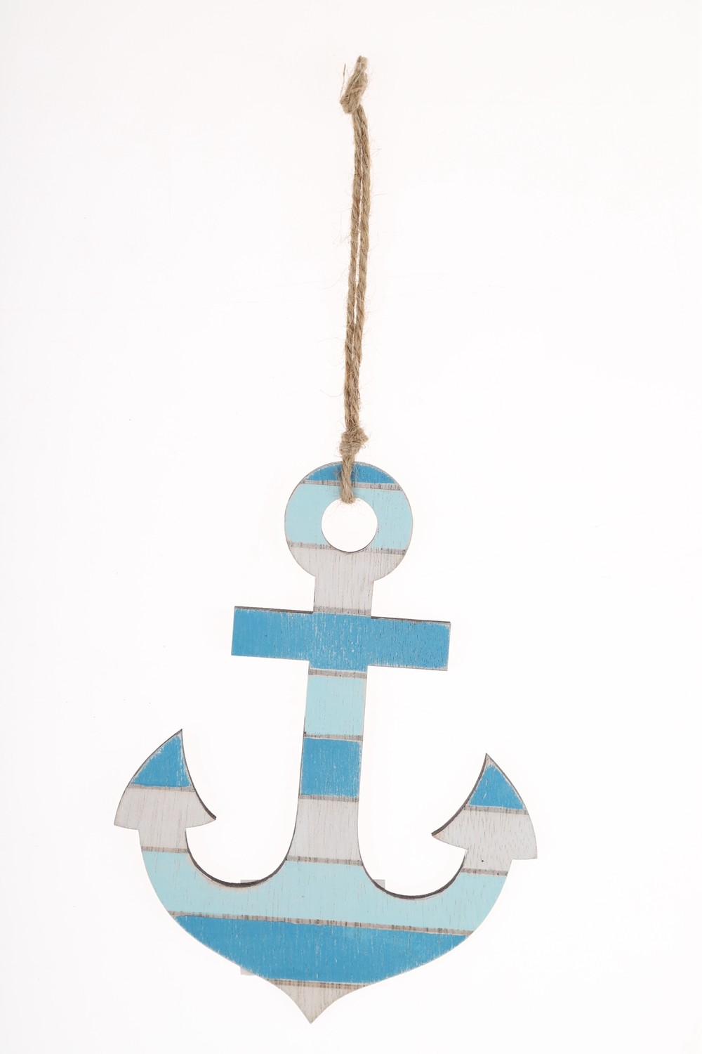 Wooden anchor pendant nautical pirate pendant wooden home pendant Mediterranean decorations