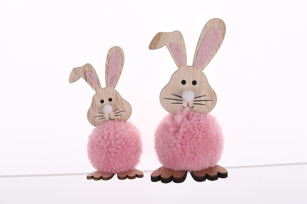 Colorful Rabbit Desk Ornament Easter Bunny Ornament Spring Easter Party Decoration Supplier