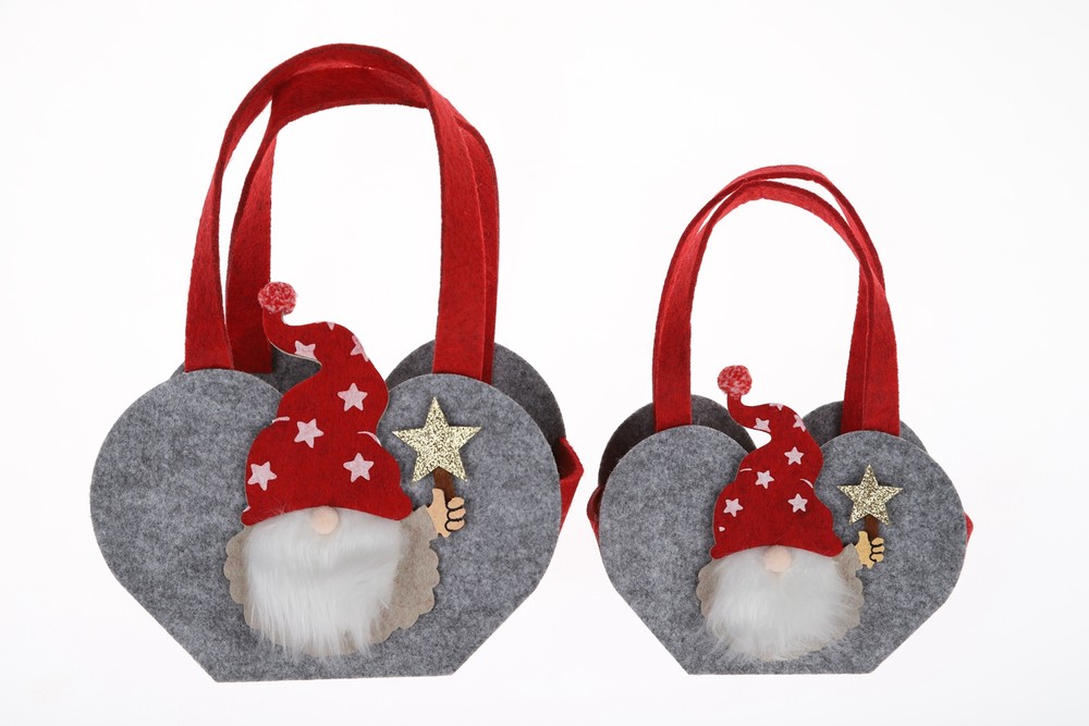 Kids Felt Bags New Year Handbags Christmas Felt Crafts Wholesale Winter Party Decorations