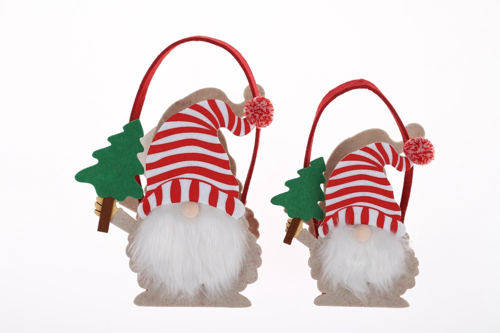 New Year Felt Crafts Christmas Gnome Bag Wholesale Felt Storage Bag Festive Party Decoration