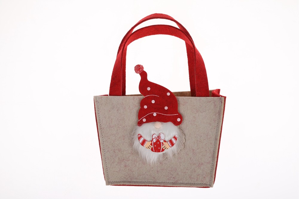 New Christmas Felt Crafts Cute Gnome Bags Winter Party Decorations Kids Gifts