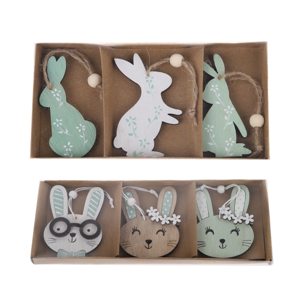 Custom Color Easter Spring Kids Gifts Party Decorations Wall Pendants Plush Bunny Hanging