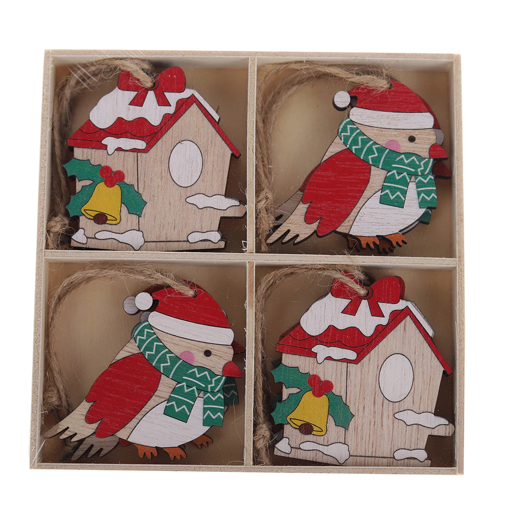 wooden Christmas tree ornament set Oem With Good Price-Tangchen