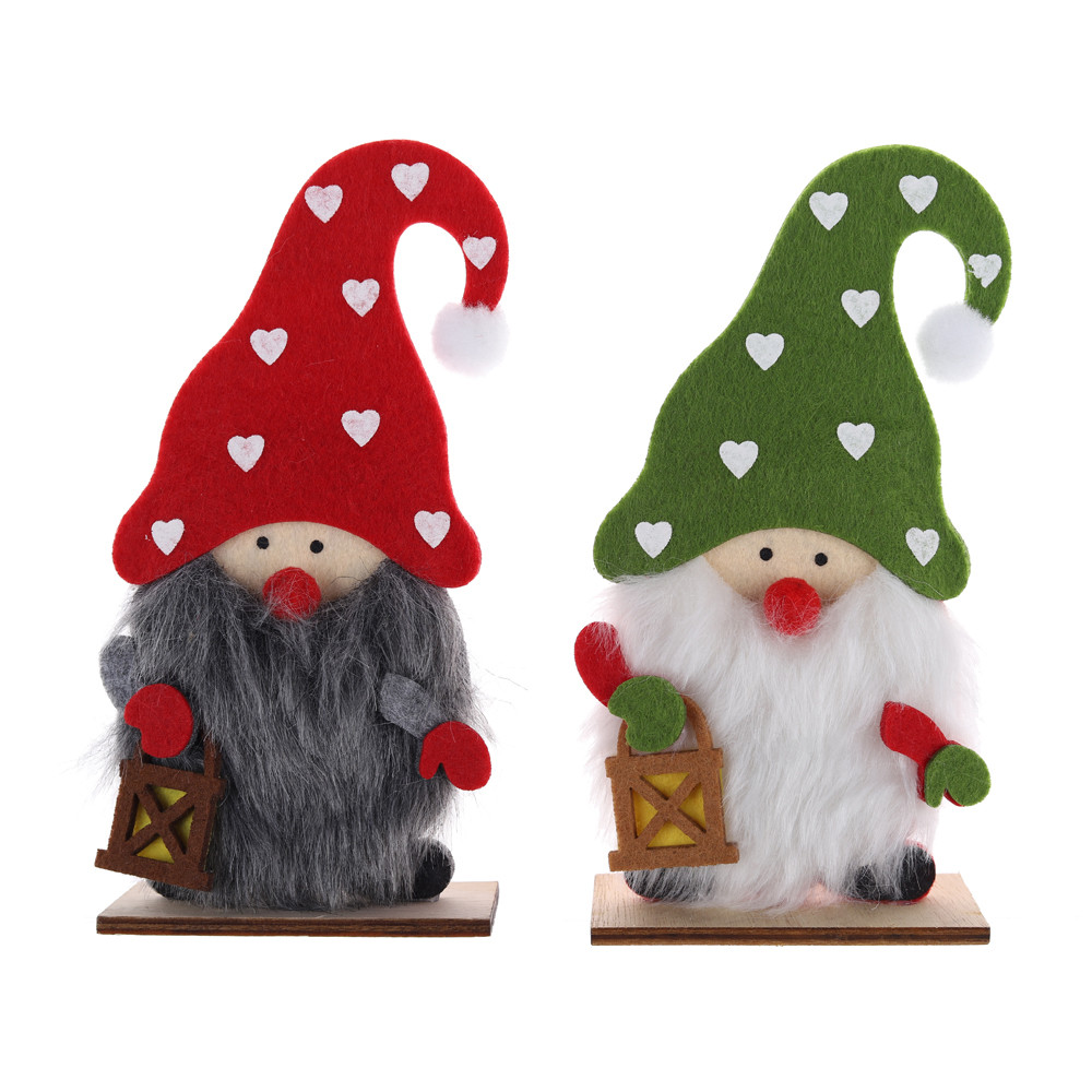 Factory Price Christmas Wood Gnome Decoration Wholesale-Tangchen