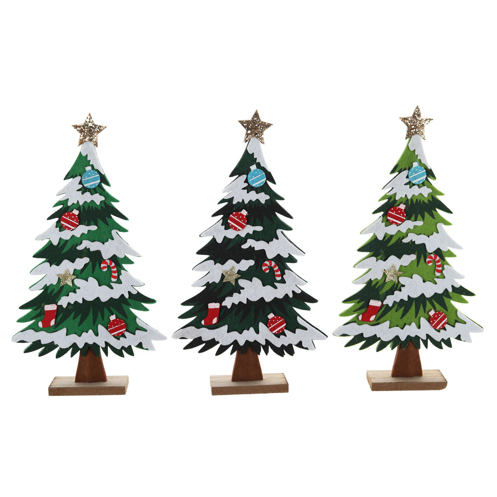 Artificial Mini Xmas Tree Christmas Home Decor Pine Children's Present Tabletop Christmas Trees