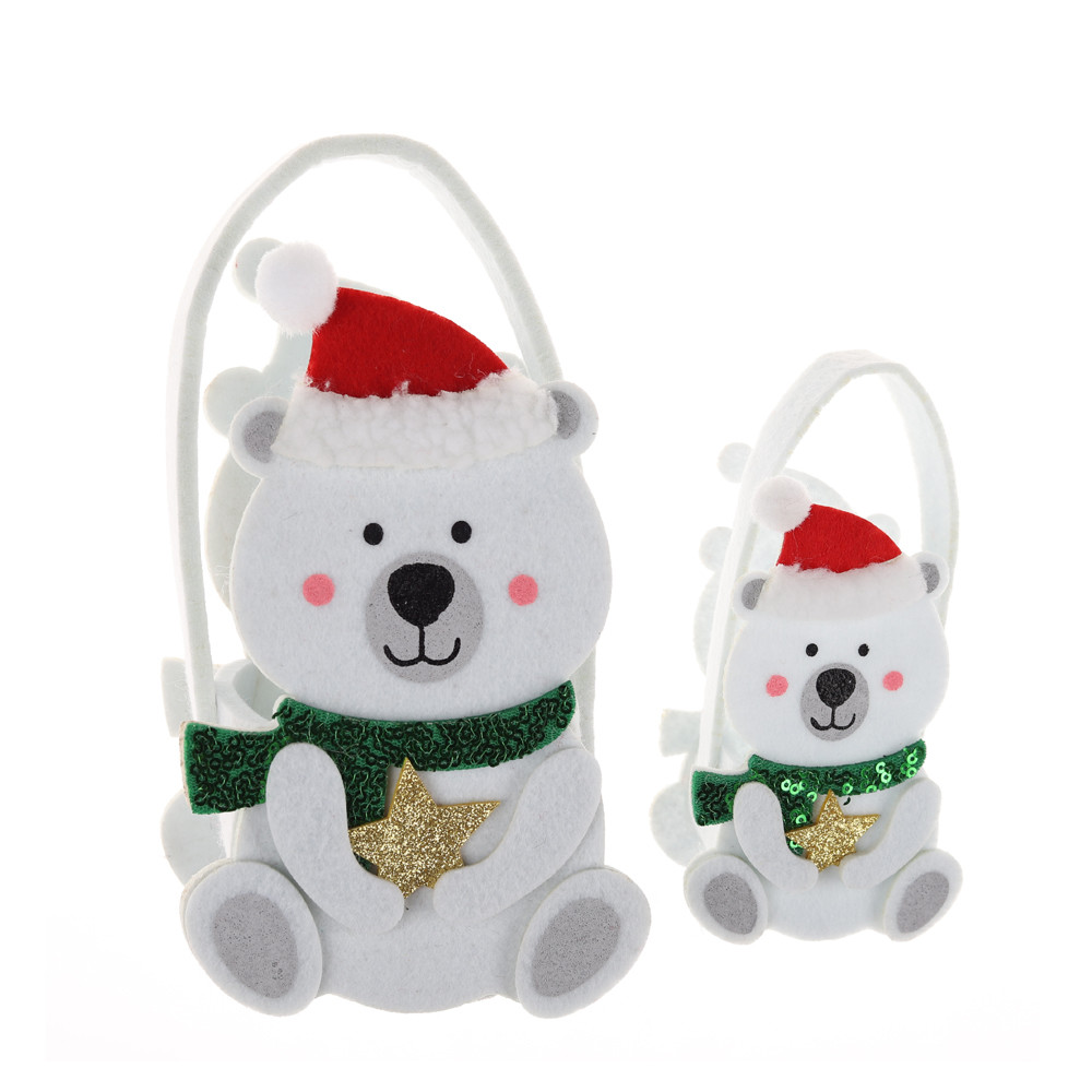 Top Quality Christmas Bear Gift Candy Bags Wholesale-Tangchen