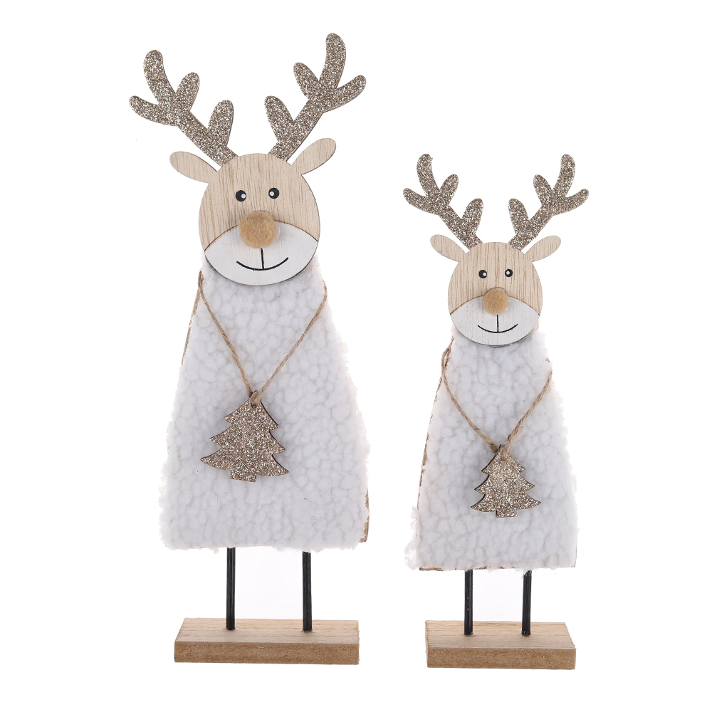 Factory Price Christmas Handmade Reindeer Decoration Table Decorations Felt Deer Wholesale-Tangchen