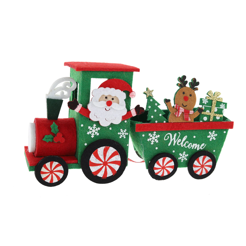 Christmas Felt Chuck Decorations Sled Table top Decor Oem With Good Price-Tangchen