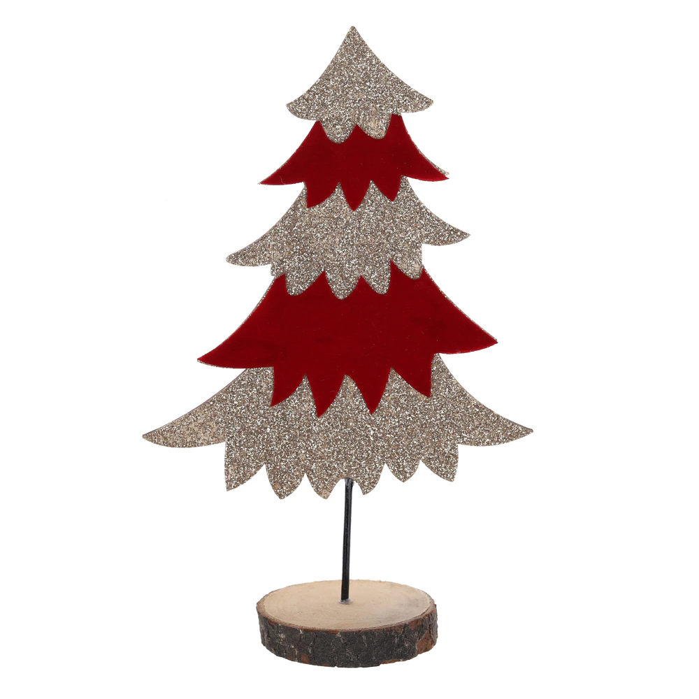 Best Quality Red Christmas tree tabletop decoration Oem-Tangchen
