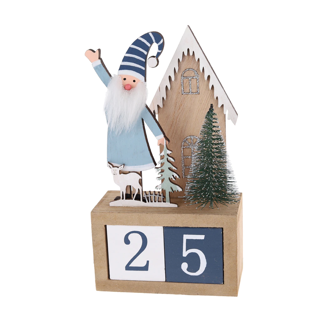 Best Quality Christmas Wooden Gnome Advent Calendar Factory
