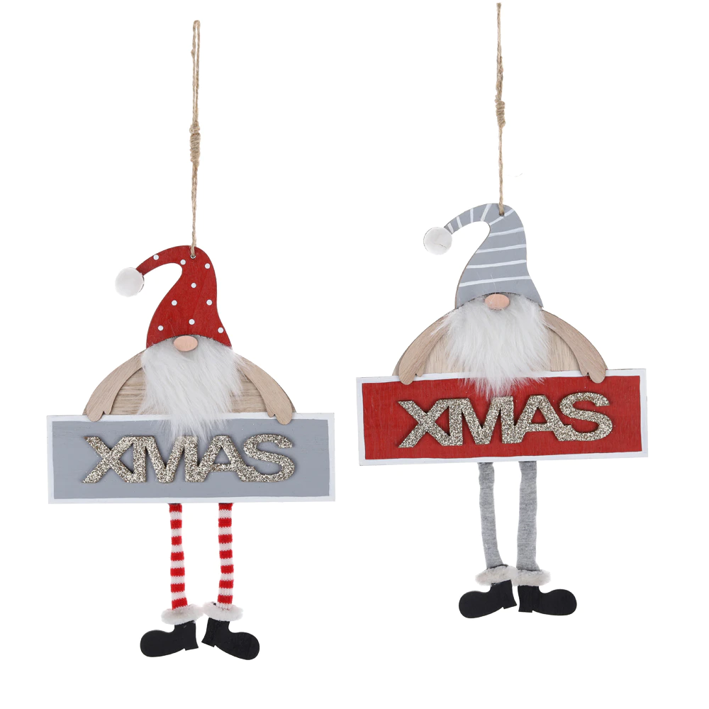 Christmas Tree Decoration Wooden Xmas Sign High Quality Supplier In China