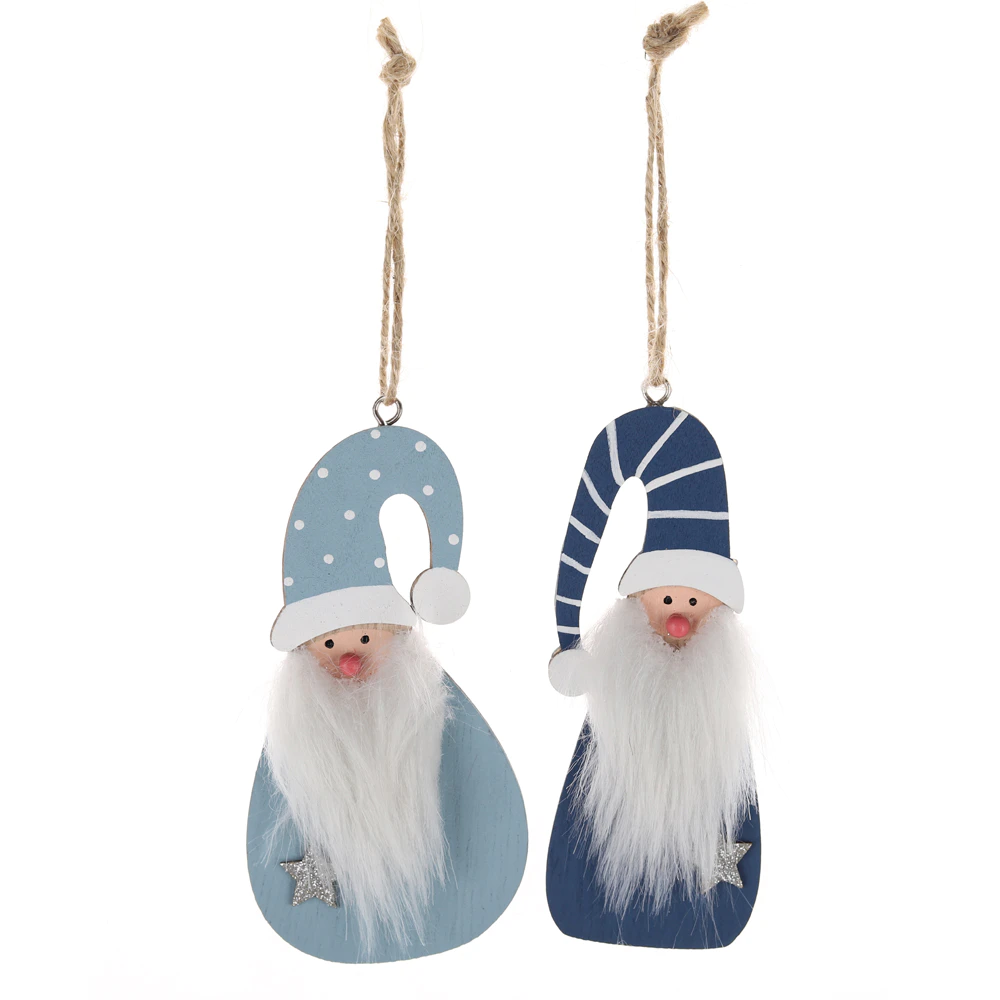 Cute Mini Christmas Tree Decoration Christmas Santa Claus Swedish Gnomes Ornaments