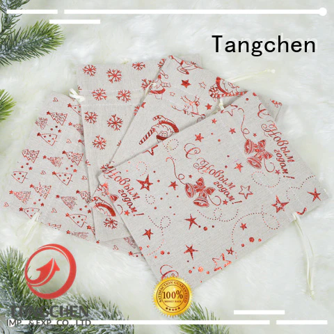 Tangchen Top santa sack gift bags Supply for home decoration