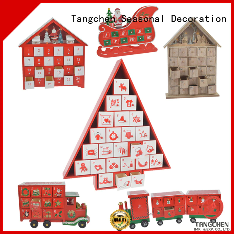 Tangchen kitchen christmas house advent calendar company for home