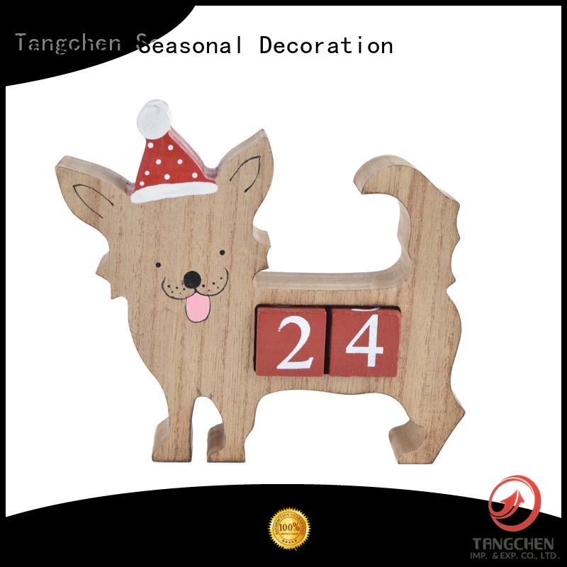 Custom wooden christmas advent calendar party manufacturers for holiday decoration