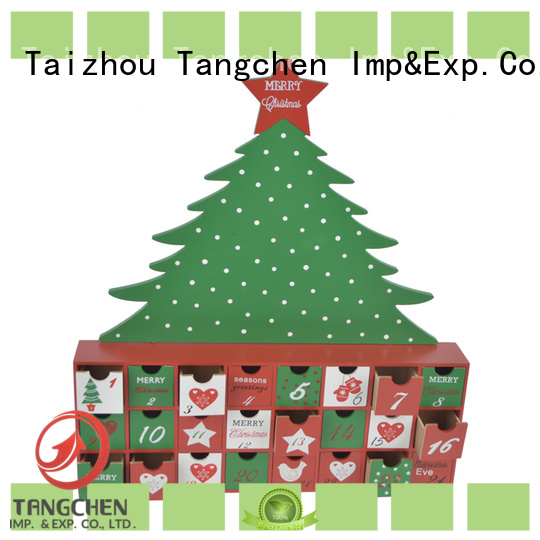 Tangchen carriages christmas countdown calendar factory for home decoration
