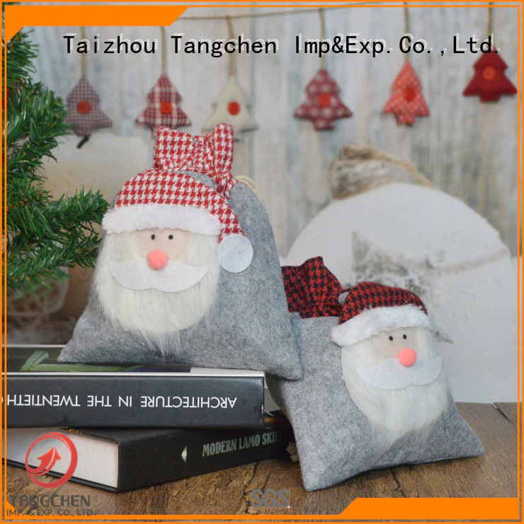 Tangchen canvas Gift Sacks manufacturers for chiristmas tree