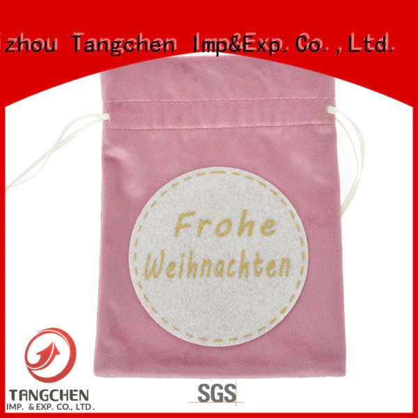 Tangchen Custom large gift sacks factory for holiday decoration